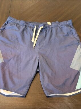 🩳 Fair Harbor Recycled Colorblock Swim Trunks / Board Shorts